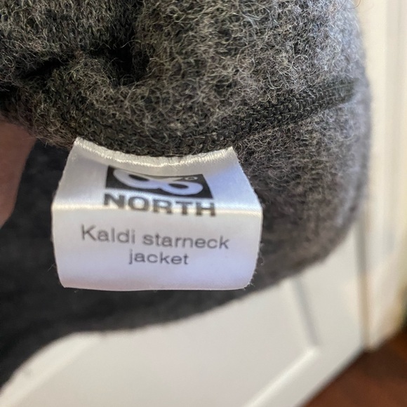 66 North Women's Gray Accent Icelandic Kandi Starneck Jacket Size S - Picture 6 of 11